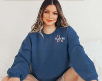 personalized nursing sweatshirts with stethoscope