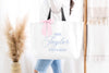 personalized bride tote bag