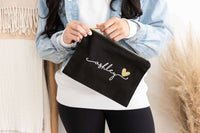 personalized cosmetic bags for bridesmaids