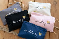 personalized cosmetic bags for bridesmaids