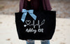 personalized nurse tote bags with stethoscope