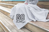 personalized sports blanket custom team name