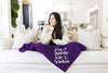 personalized team name sports blanket