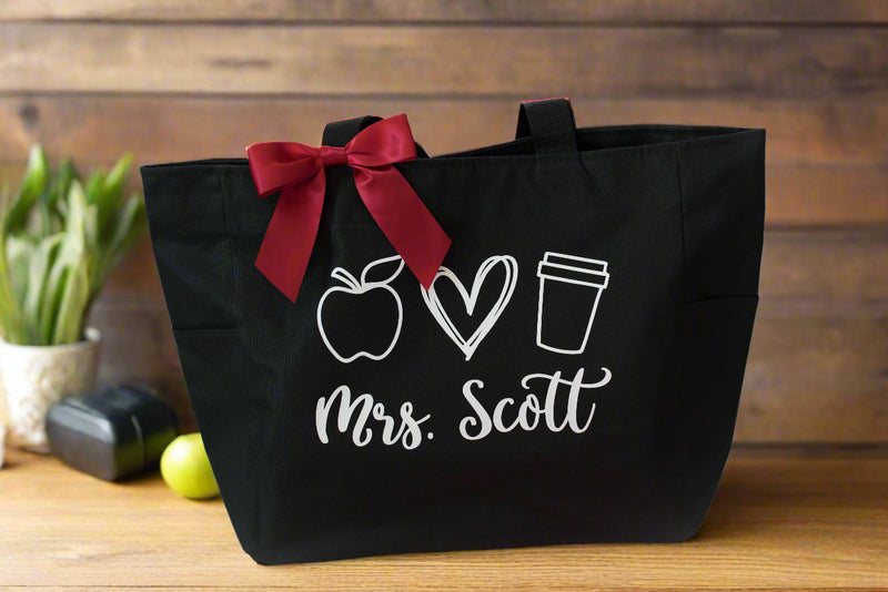 personalized-teacher-tote-bags