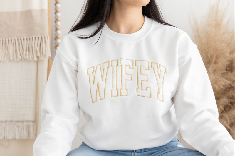 wifey sweatshirt