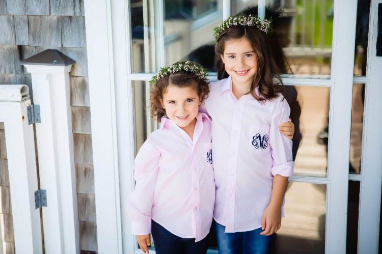 youth flower girl shirt button up